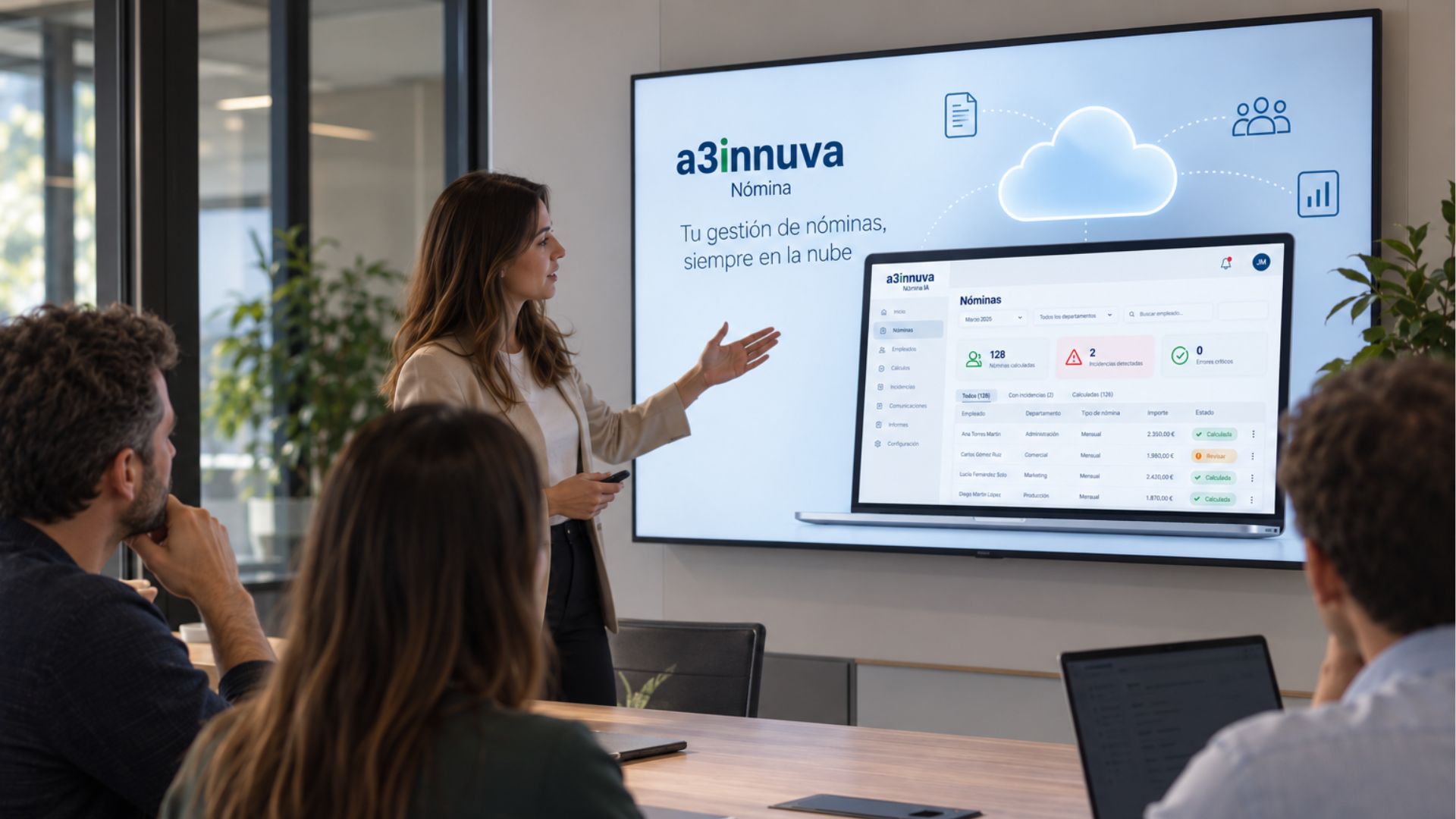 Portal del empleado y gestión de rrhh