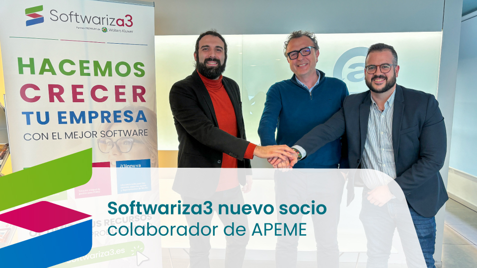 Softwariza3 nuevo socio colaborador de APEME