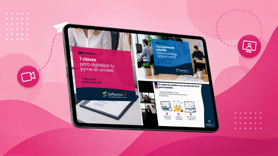 Webinars conjuntos para colaboradores
