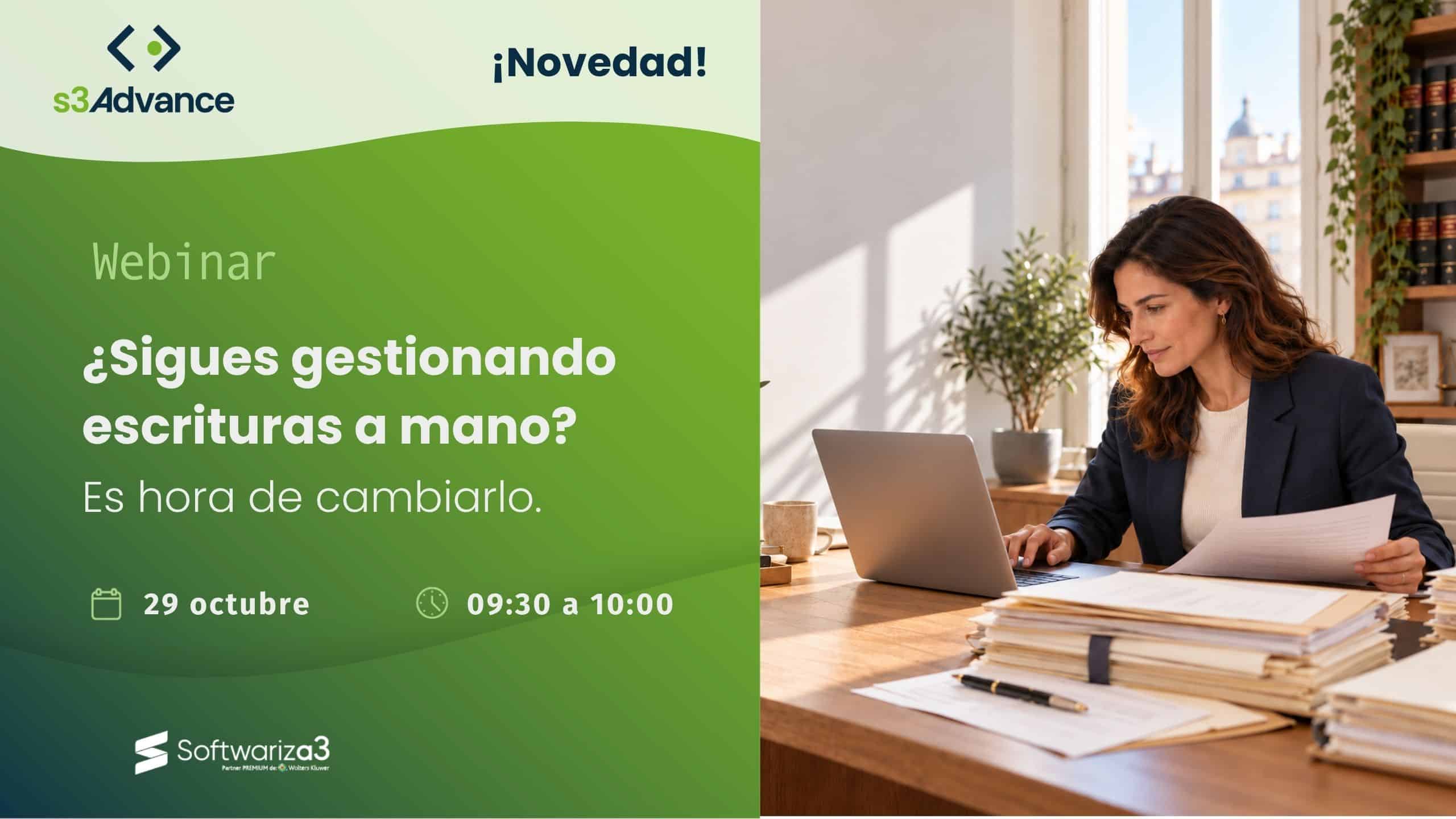 sigues haciendo las escrituras a mano